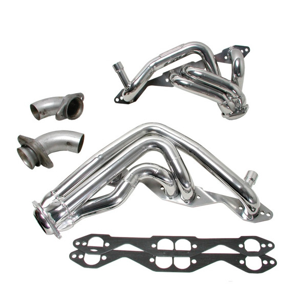 BBK 93-96 Chevrolet Impala SS Shorty Tuned Length Exhaust Headers - 1-5/8 Chrome