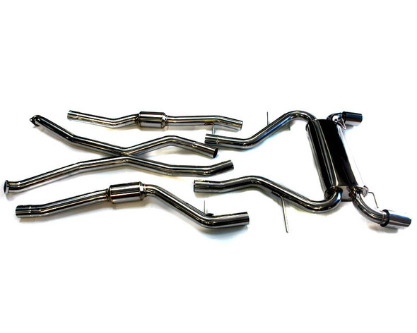 AP BMW 335i/135i E92 Coupe SS Exhaust System w/ Dual Ti Tips