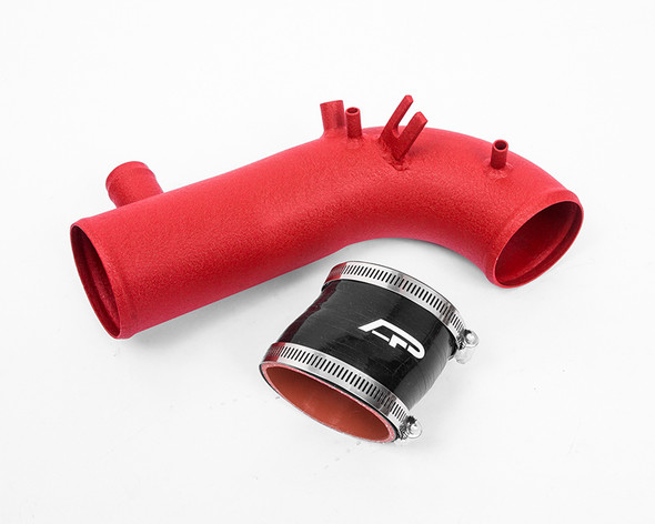 AP 02-07 Subaru WRX / 08 STI Hard Turbo Inlet Pipe Kit 2.5in Inlet Gloss Red