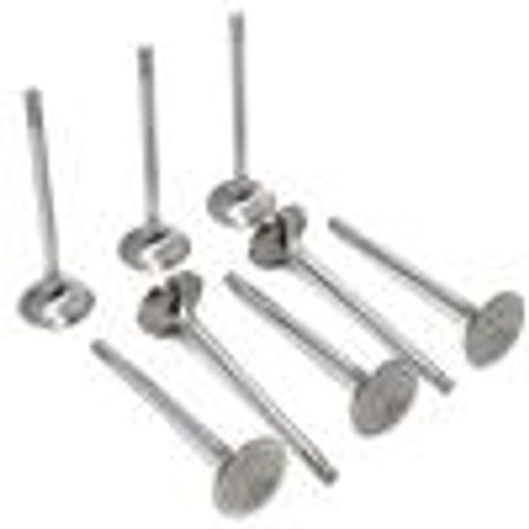 GSC P-D Toyota 2JZ-GTE 23-8N Chrome Polished Exhaust Valve - 29mm Head (STD) - SET 12