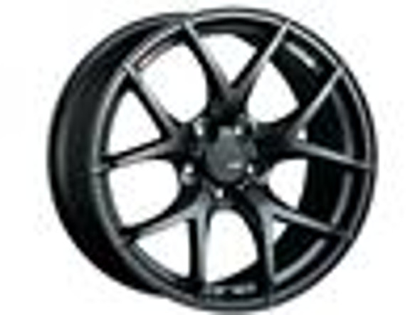 SSR GTV03 19x10.5 5x114.3 25mm Offset Flat Black Wheel Evo X / G35 / 350z / 370z