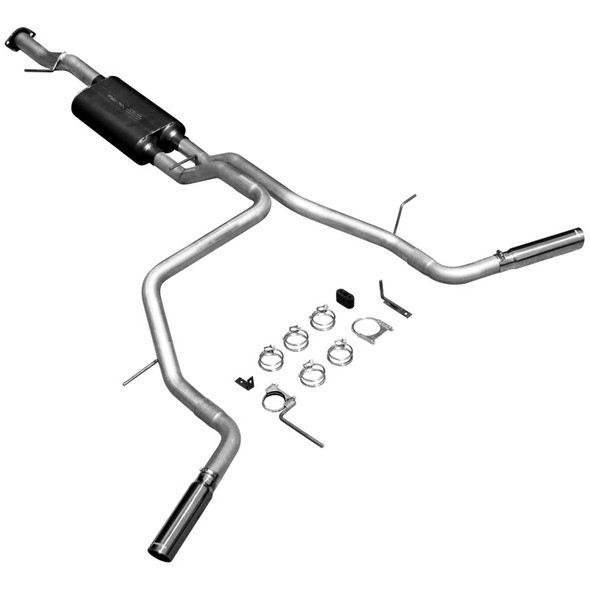 Flowmaster 07-08 Tahoe & Yukon American Thunder Cat-Back Exhaust System - Dual Side Exit