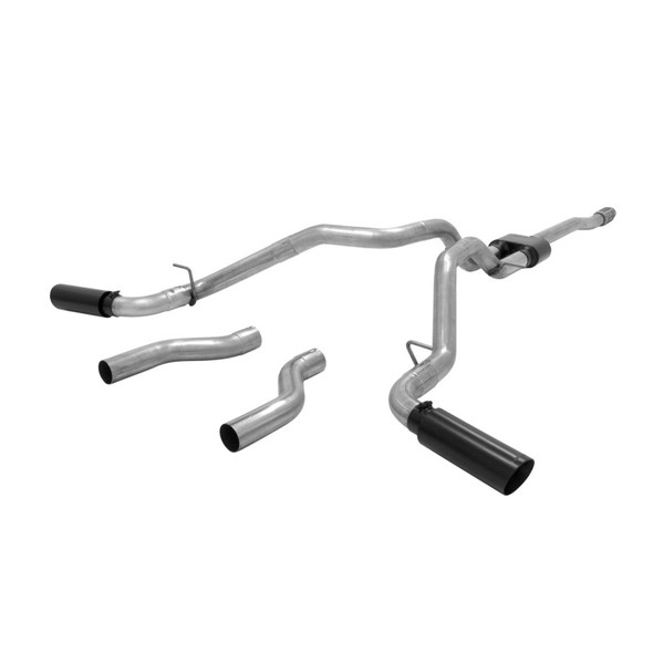 Flowmaster 09-13 Gm 1500 Outlaw Cat-Back Exhaust System - Dual Rear/Side Exit
