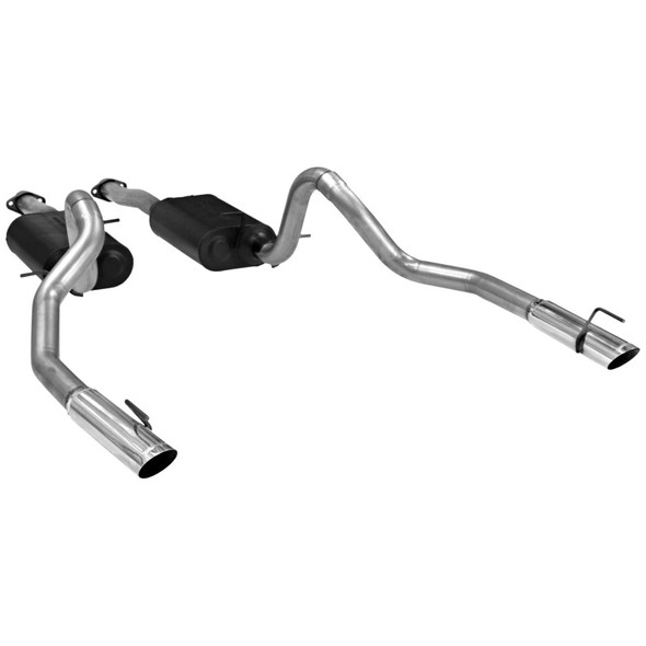 Flowmaster 99-04 Mustang Gt American Thunder Cat-Back Exhaust System - Dual Rear Exit