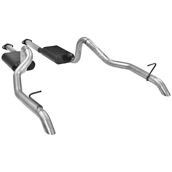 Flowmaster 87-93 Mustang Gt American Thunder Cat-Back Exhaust System - Dual Rear Exit