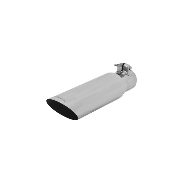 Flowmaster Exhaust Tip - 3.00 In. Angle Cut Polished Ss Fits 2.25 In. Tubing (Clamp On)