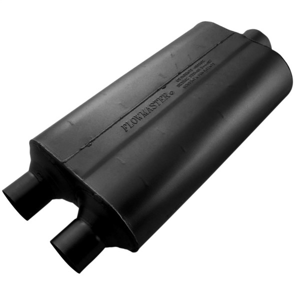 Flowmaster Universal Super 50 Muffler 409S - 2.25 Dual In / 3.00 Center Out