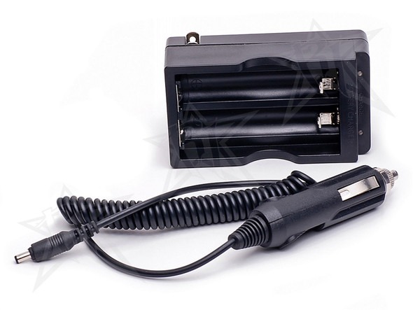 Rigid Industries AC/DC Charger For Dual 18650 Li-Ion Batteries