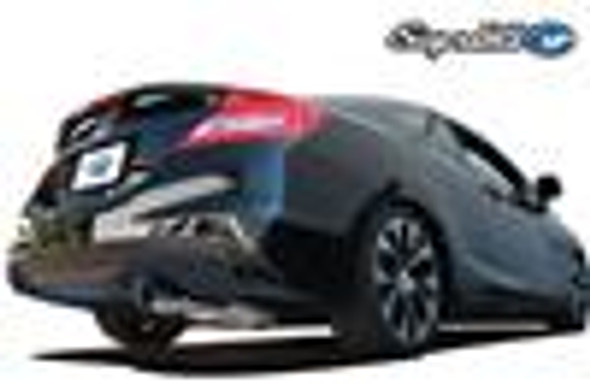 GReddy 12-15 Honda Civic Si Coupe 76mm Supreme SP Cat-Back Exhaust
