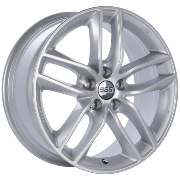 BBS SX 18x8 5x112 ET44 Sport Silver Wheel -82mm PFS/Clip Required