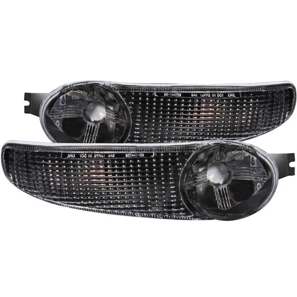 ANZO 2001-2006 Gmc Yukon Denali Euro Parking Lights Black