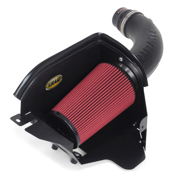 Airaid 07-11 Jeep Wrangler JK 3.8L CAD Intake System w/ Tube (Oiled / Red Media)