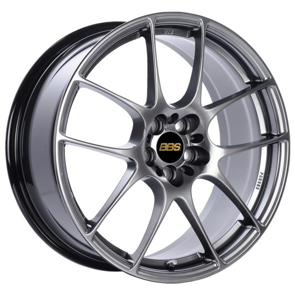 BBS RF 18x8 5x112 ET45 Diamond Black Wheel -82mm PFS/Clip Required