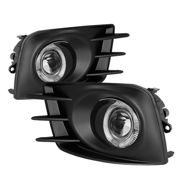 Spyder Scion TC 2011-2013 Halo Projector Fog Lights w/Switch Clear FL-P-STC2011-HL