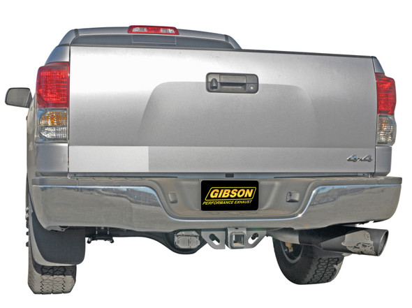 Gibson 07-09 Toyota Tundra SR5 4.7L 4in Metal Mulisha Cat-Back Single Exhaust - Stainless