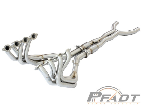 aFe Power PFADT Series Headers/X-Pipe w/Cats 14-15 Chevrolet Corvette (C7) V8-6.2L (LT1)