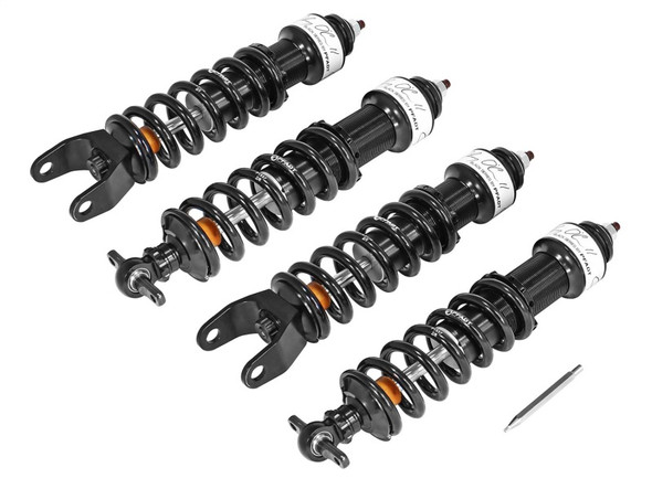 aFe Control Johnny O'Connell Black Series Single Adjustable Coilover System; Chevy Corvette (C5/C6)