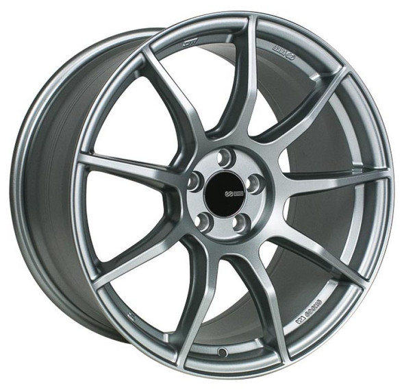 Enkei TS9 18x8 5x108 45mm offset 72.6mm Bore Platinum Grey