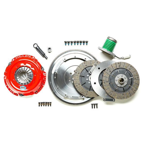 South Bend 99-04 Ford Mustang 4.6L (TR3250/TR3650 Trans) Comp Dual Disc Kit w/ Flywheel