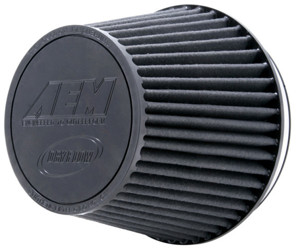 AEM DryFlow Air Filter 7.5in Base OD / 5.125in Top OD / 6in Flange ID / 6.125in Height