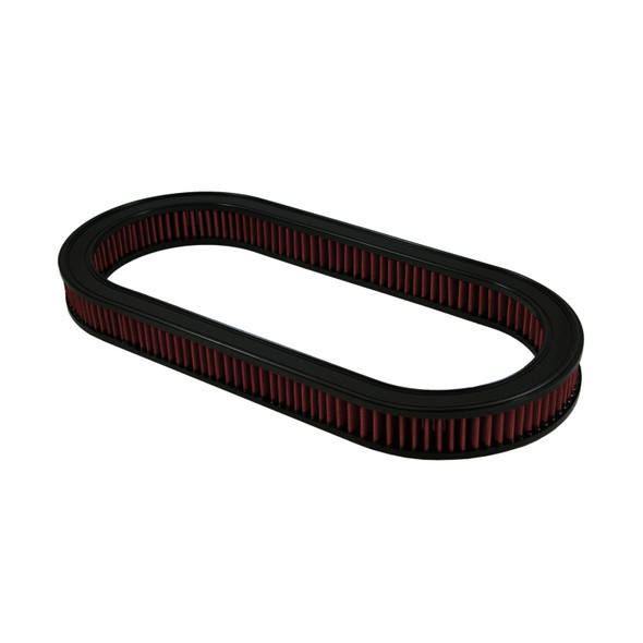 Green Filter Round/Oval Filter - OD L 20.79in. / OD W 9.62in. / H 2in. - Red