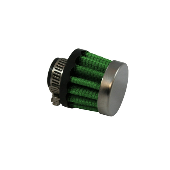 Green Filter Crankcase Filter - ID .31in. / Base 1.375in. / Top 1.375in. / H 1.125in.