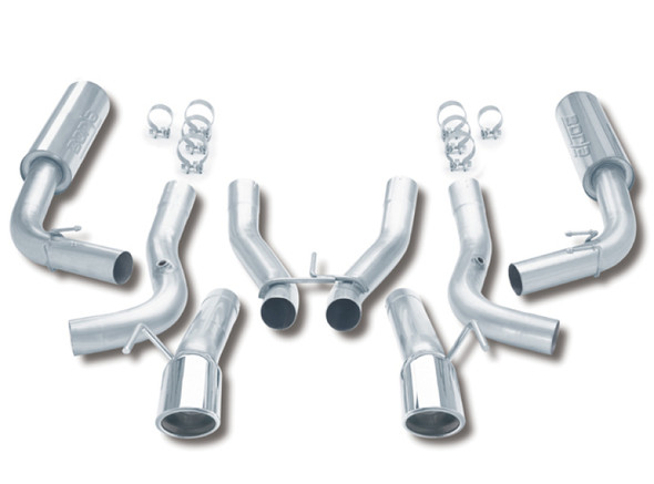 Borla 96-02 Dodge Viper GTS/R/T-10 Coupe/Convertible 2dr SS Catback Exhaust System
