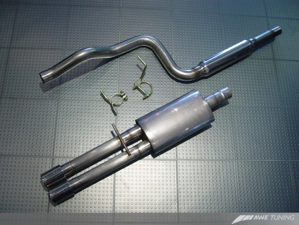 AWE Tuning Mk4 Jetta Cat-Back Performance Exhaust - Dual Outlet