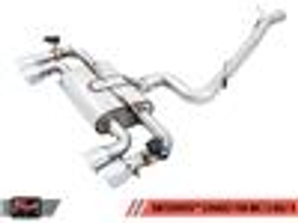 AWE Tuning MK7.5 Golf R SwitchPath Exhaust w/ Diamond Black Tips 102mm