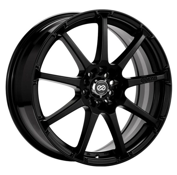 Enkei EDR9 17x7 4x100/114.3 45mm Offset 72.6 Bore Diameter Matte Black Wheel