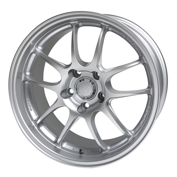 Enkei PF01 18x7.5 5x100 38mm Offset 75 Bore Dia Silver Wheel