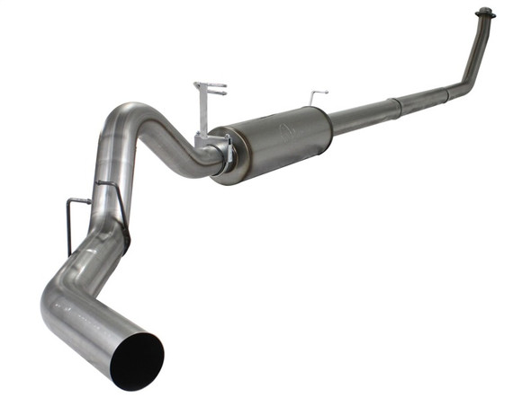 aFe LARGE Bore HD 4in Turbo-Back SS Exhaust Dodge Diesel Trucks 94-02 L6-5.9L (td)