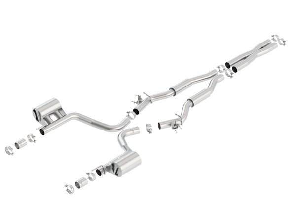 Borla 15-16 Challenger SRT Hellcat S-Type Single Split Rear Exit Exhaust