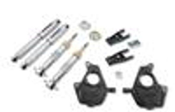 Belltech LOWERING KIT 09-13 Ford F-150 (All Cabs) Short Bed 2WD 2in-3in F/ 2in R Drop w/SP Shocks