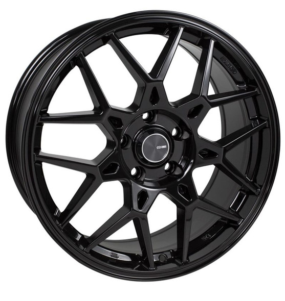 Enkei PDC 17x7.5 5x100 45mm Offset 72.6mm Bore Black Wheel