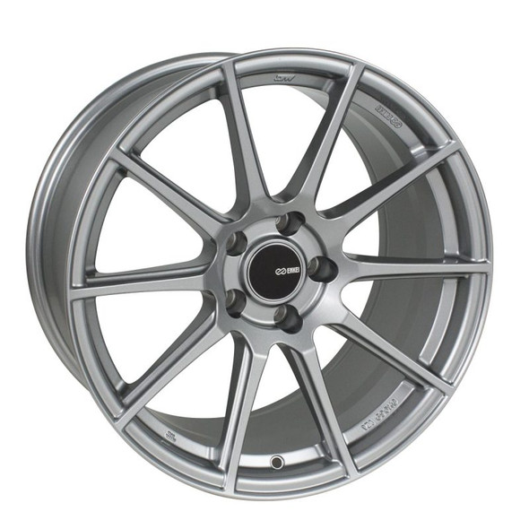 Enkei TS10 17x9 5x114.3 45mm Offset 72.6mm Bore Grey Wheel