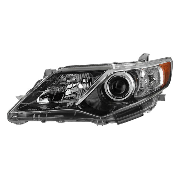 xTune Toyota Camry SE Models 2012-2014 Driver Side Headlight -OEM Black Left HD-JH-TCAM12-OE-BK-L