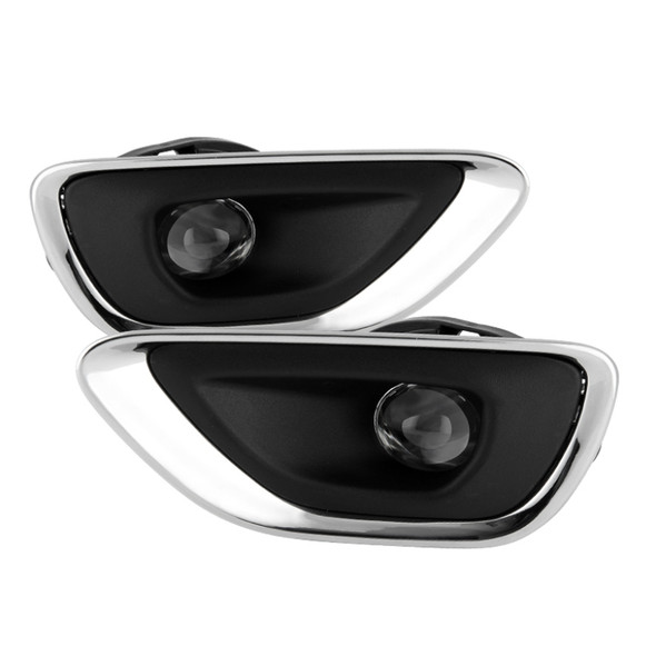 Spyder Jeep Grand Cherokee 2011-2014 OEM Fog Light W/Universal Switch- Clear FL-JGC2011-C