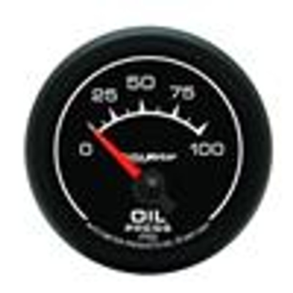 Autometer ES 52mm 100 PSI Short Sweep Electric Oil Pressure Gauge