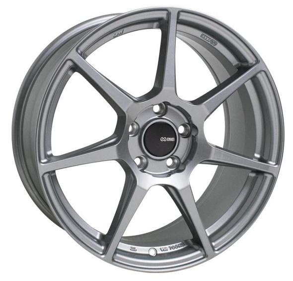 Enkei TFR 17x9 5x100 45mm Offset 72.6 Bore Diameter Storm Gray Wheel