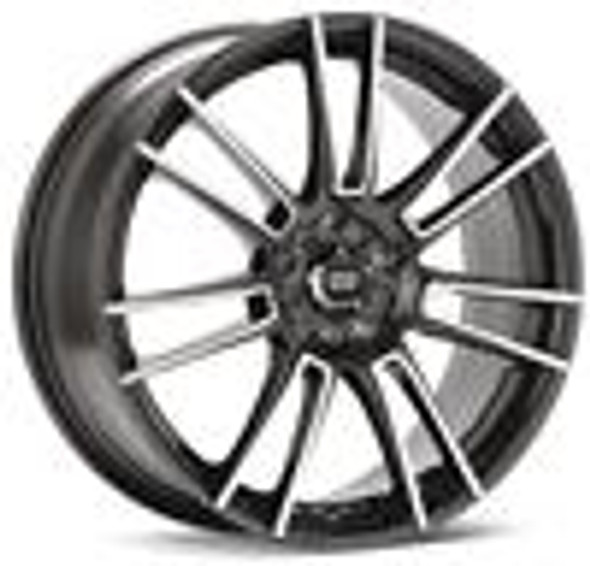 Enkei T-Fork 18x7.5 5x100/114.3 45mm Offset 72.6 Bore Diameter Machined Gunmetal Wheel