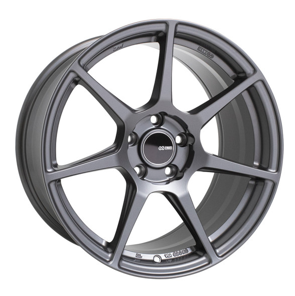 Enkei TFR 17x8 5x114.3 45mm Offset 72.6 Bore Diameter Matte Gunmetal Wheel