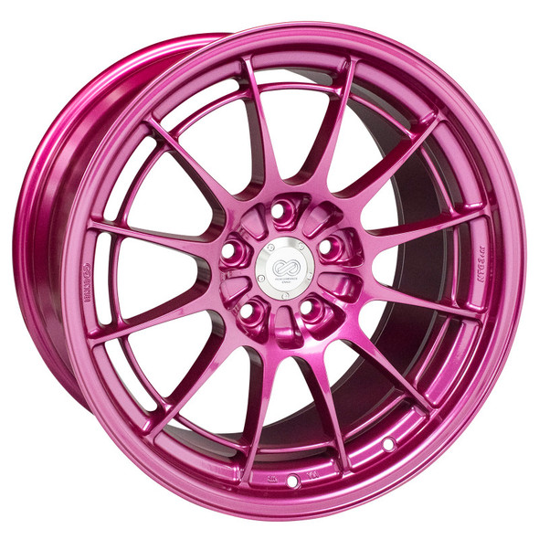 Enkei NT03+M 18x9.5 5x114.3 40mm Offset 72.6mm Bore Magenta Wheel