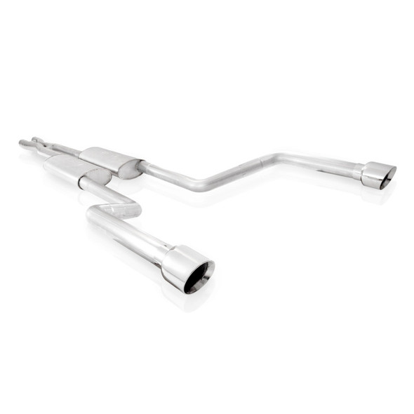 Stainless Works 2005-14 Dodge Charger/Magnum 5.7L 2-1/2in Catback X-Pipe Chambered Mufflers
