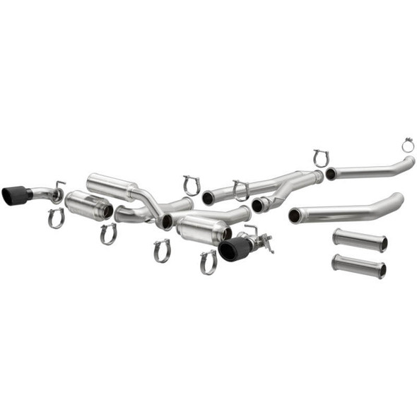 MagnaFlow 2020+ Toyota Supra Dual Exit xMOD Cat-Back Exhaust w/Carbon Fiber Tips (Drop Ship Only)