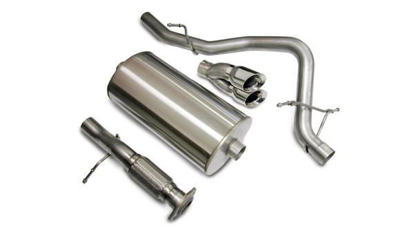 Corsa 07-08 Chevrolet Tahoe 5.3L V8 Polished Touring Cat-Back Exhaust