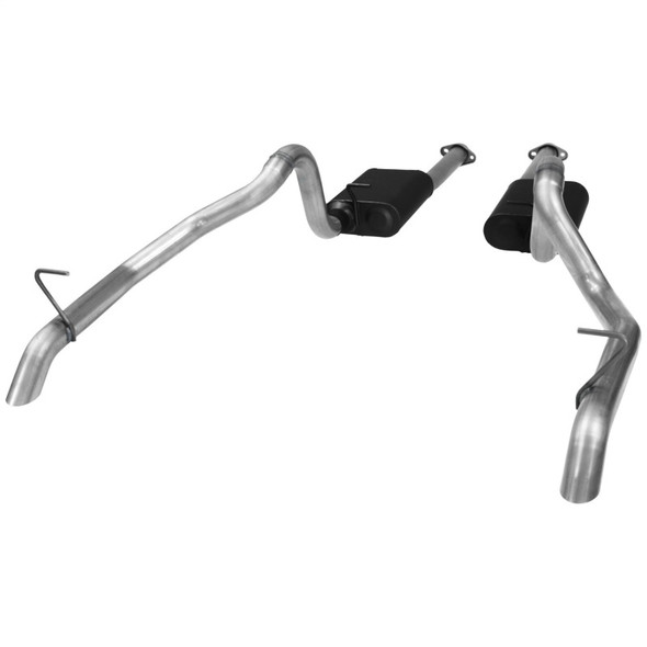 Flowmaster 87-93 Mustang American Thunder Cat-Back System 409S - Dual Rear Exit