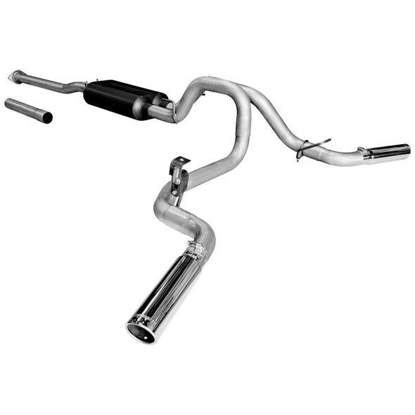 Flowmaster 05-12 Tacoma Dos American Thunder Cat-Back Exhaust System - Dual Side Exit