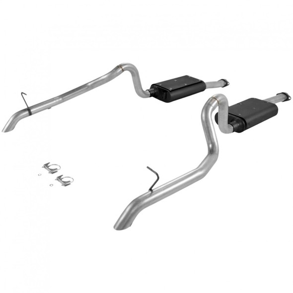 Flowmaster 87-93 Mustang Gt Force II Cat-Back Exhaust System - Dual Rear Exit