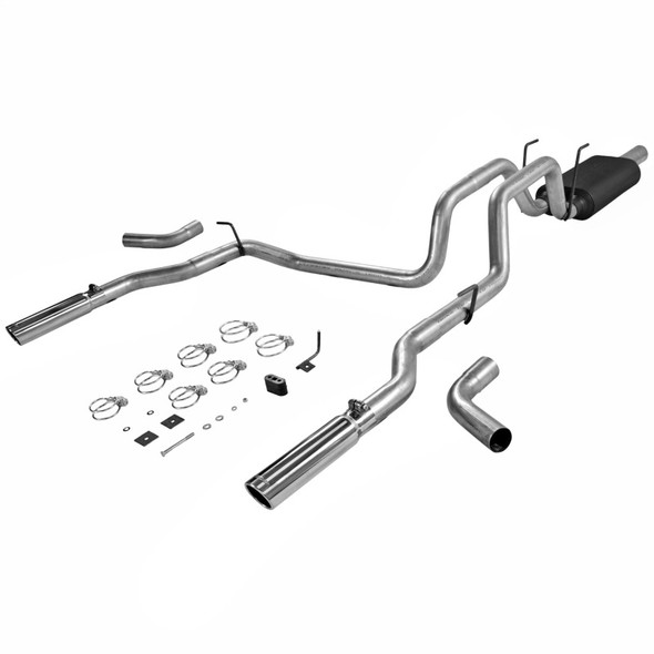 Flowmaster 06-08 Ram 1500 American Thunder Cat-Back Exhaust System - Dual Rear/Side Exit
